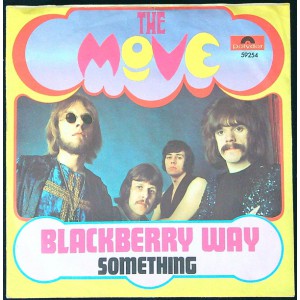 MOVE Blackberry Way / Something (Polydor 59254) Norway 1969 PS 45